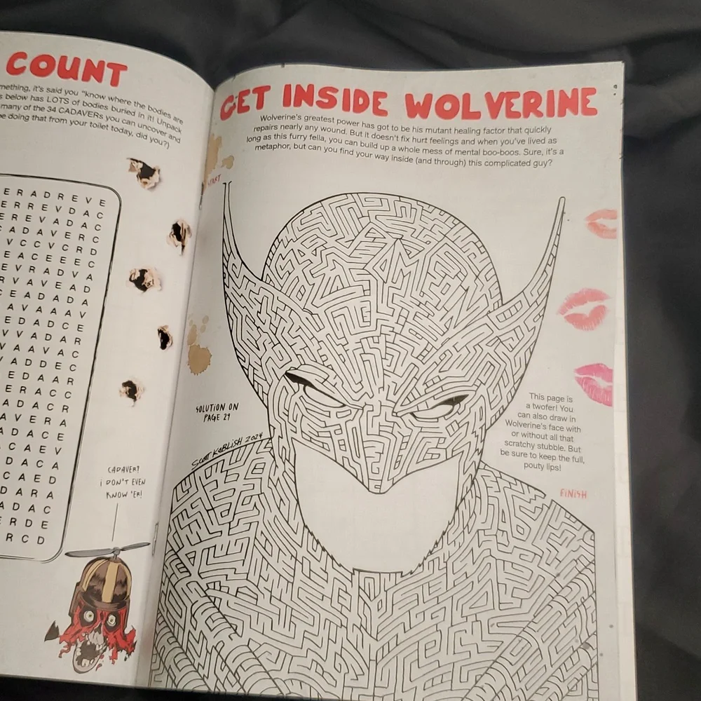 Deadpool‎ & Wolverine Coloring and Activity Book Set
